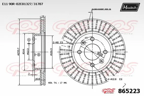 Repair Kit, brake caliper (70200670)
