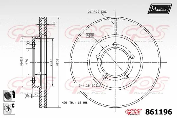 Brake Disc (861097)