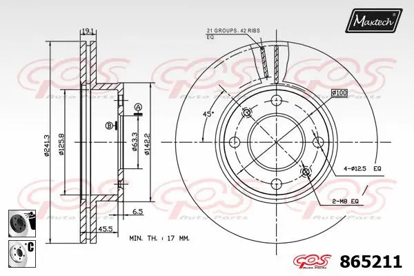 Brake Disc (873596)