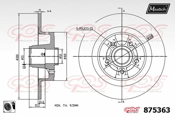 Brake Disc (883446)