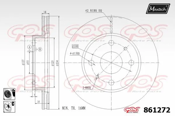 Repair Kit, brake caliper (70200776)