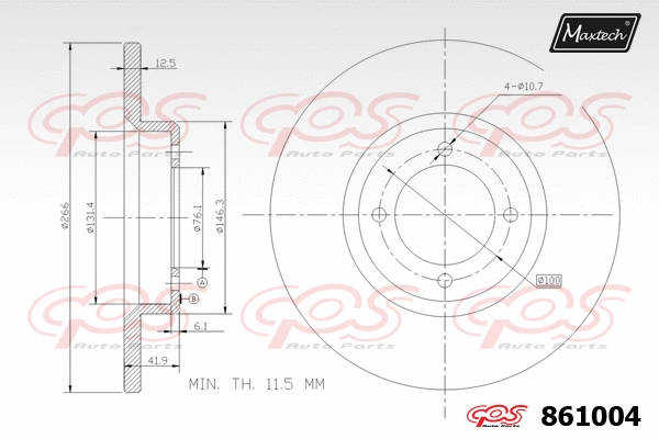 Repair Kit, brake caliper (70200716)
