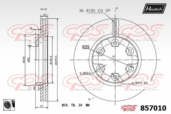 Repair Kit, brake caliper (70200411)