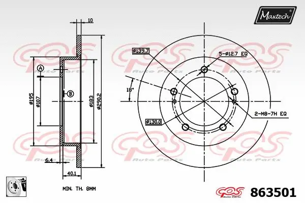 Brake Disc (827039)