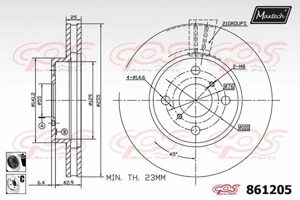 Brake Disc (871008)