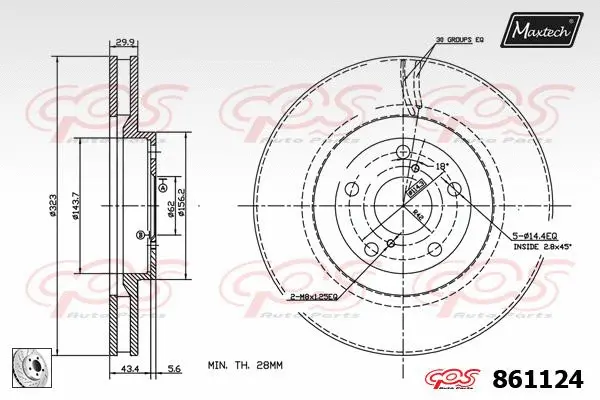 Brake Disc (861260)