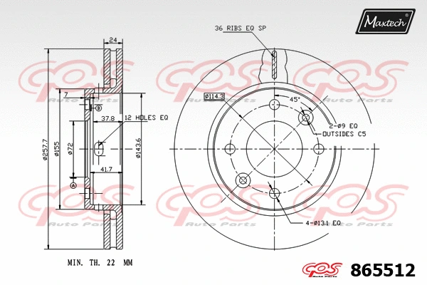 Repair Kit, brake caliper (70200840)