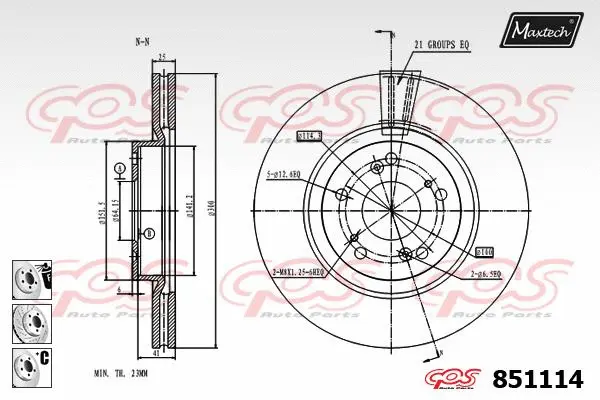 Guide Sleeve Kit, brake caliper (70160137)