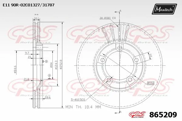 Guide Sleeve Kit, brake caliper (70160120)