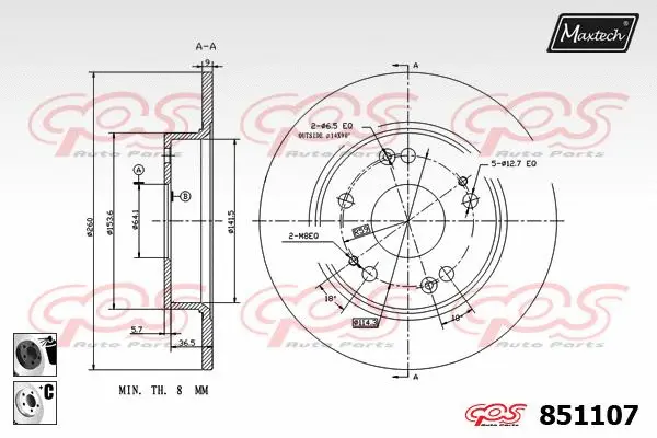 Brake Disc (865502)