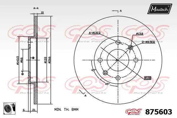 Brake Disc (871107)