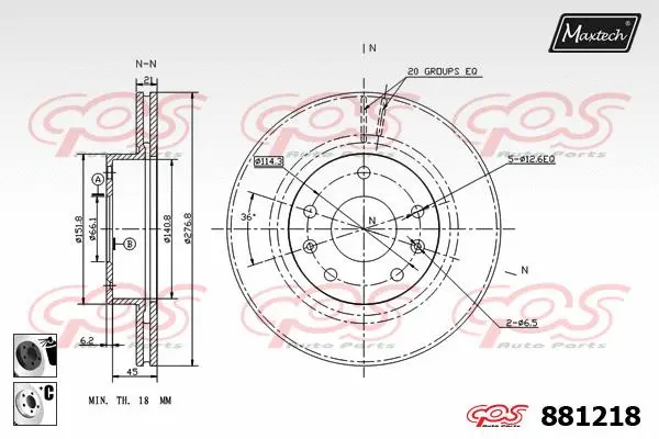 Repair Kit, brake caliper (70200708)