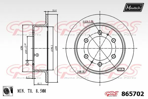 Brake Disc (883209)