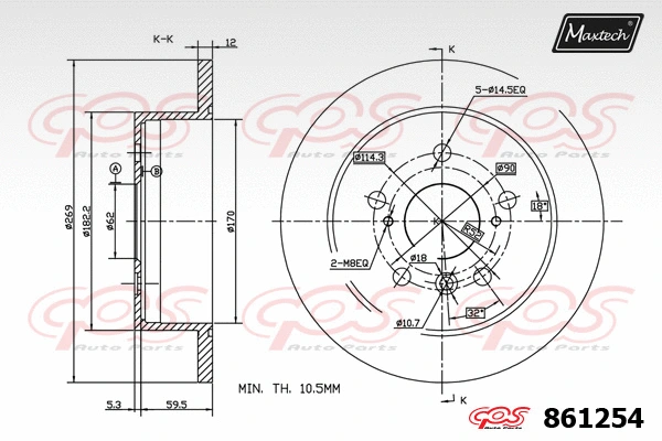 Brake Disc (827001)