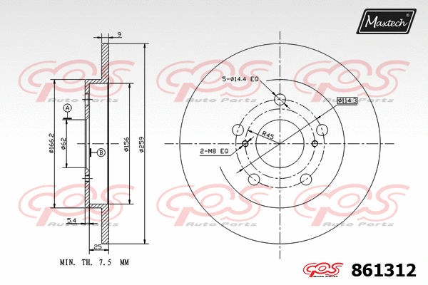 Seal, brake caliper piston (70180411)