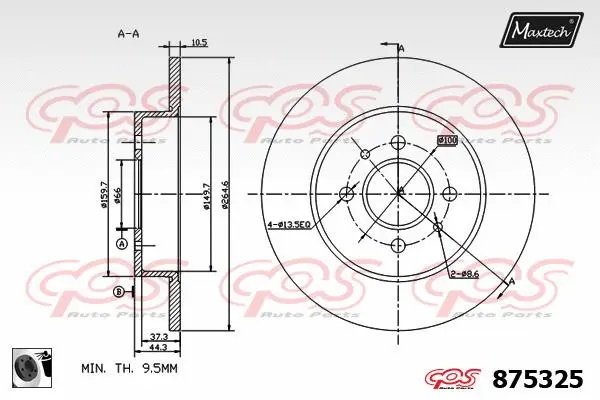 Repair Kit, brake caliper (70200249)