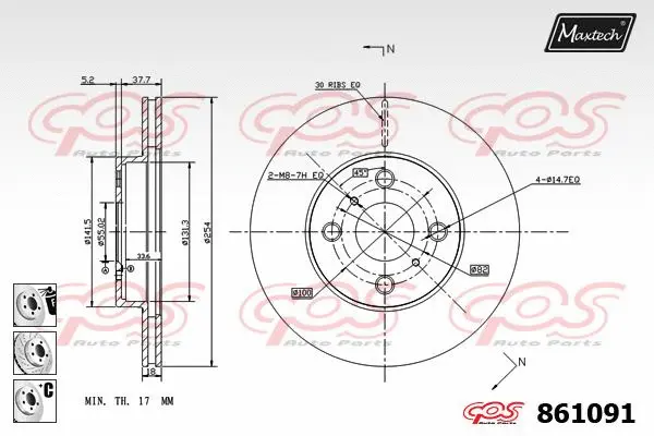 Brake Disc (865213)
