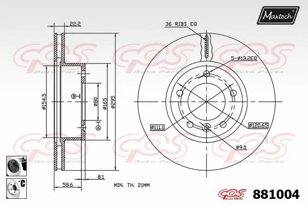 Repair Kit, brake caliper (70200043)