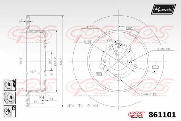 Brake Disc (865508)
