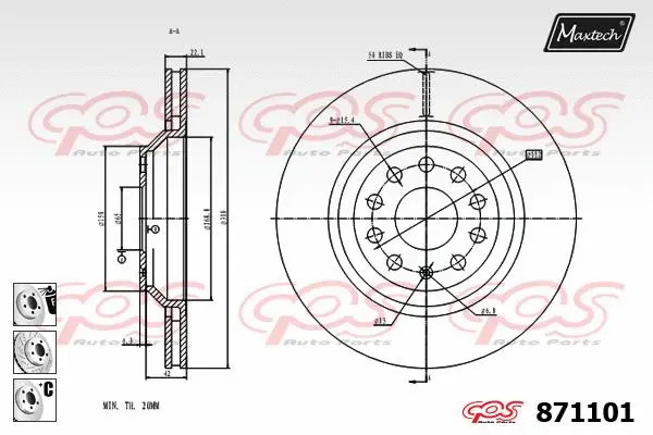 Brake Disc (827054)