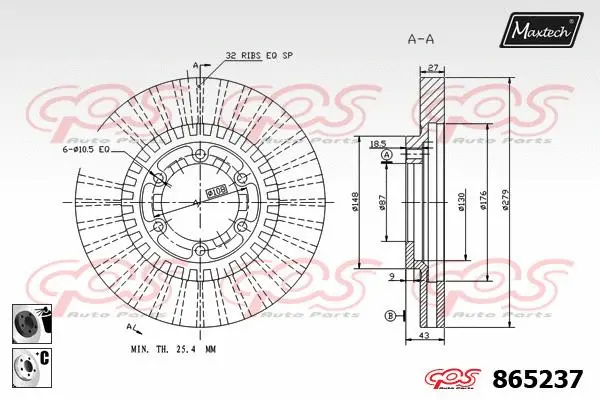 Brake Disc (853085)