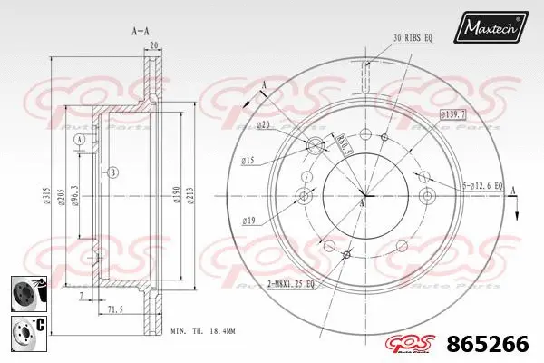 Brake Disc (855009)