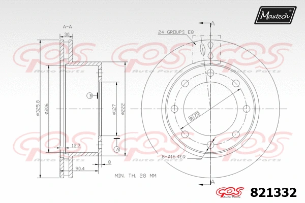 Brake Disc (855052)