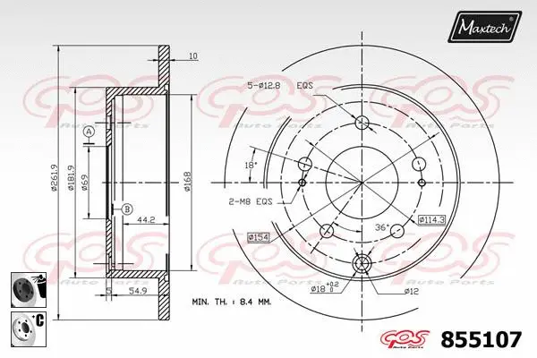 Brake Disc (863502)