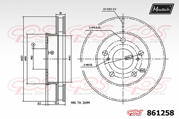 Brake Disc (873077)