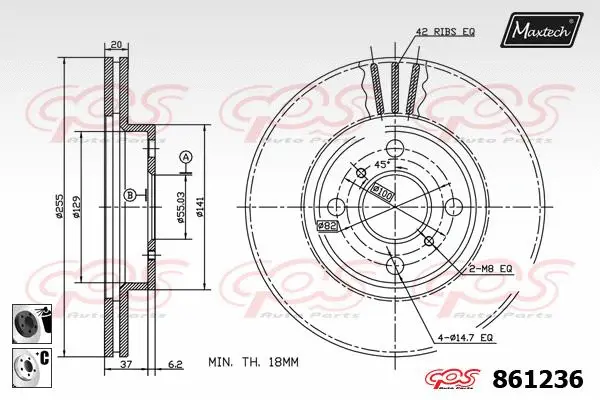 Guide Sleeve Kit, brake caliper (70160133)