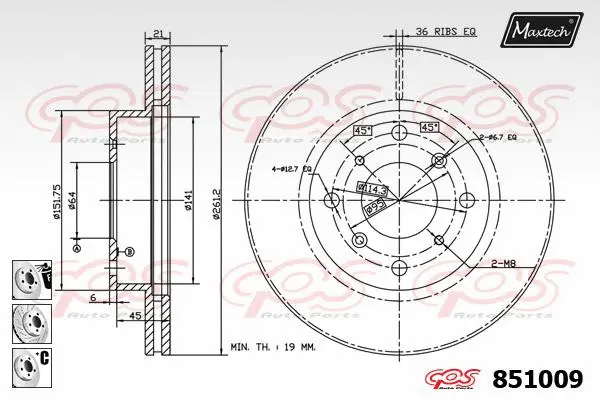 Brake Disc (863520)