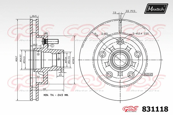 Brake Caliper (6266200)