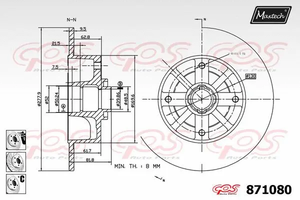 Brake Disc (873506)