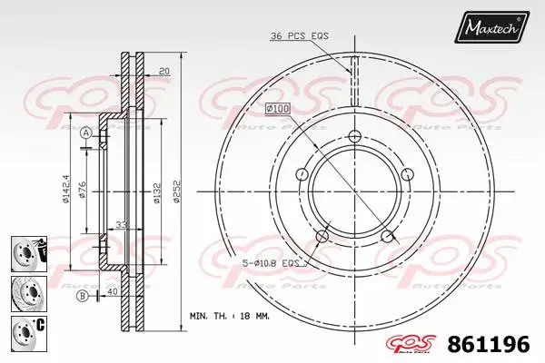 Brake Disc (873030)