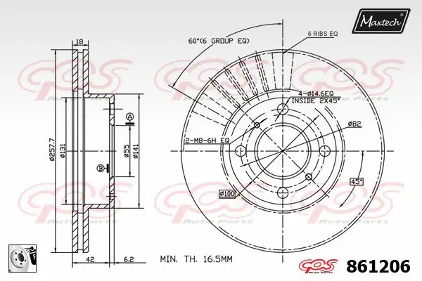 Brake Disc (857162)