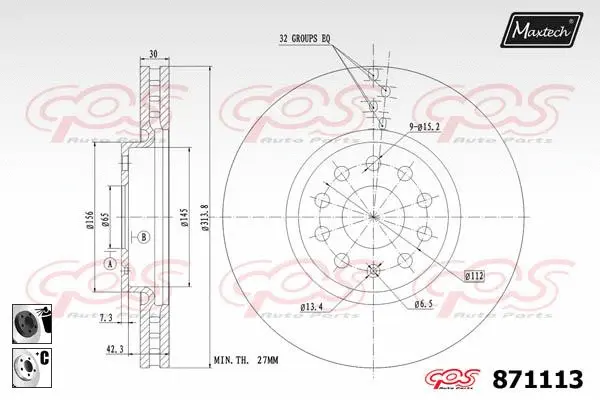 Brake Disc (857089)