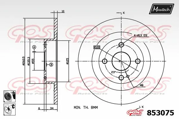 Repair Kit, brake caliper (70200480)
