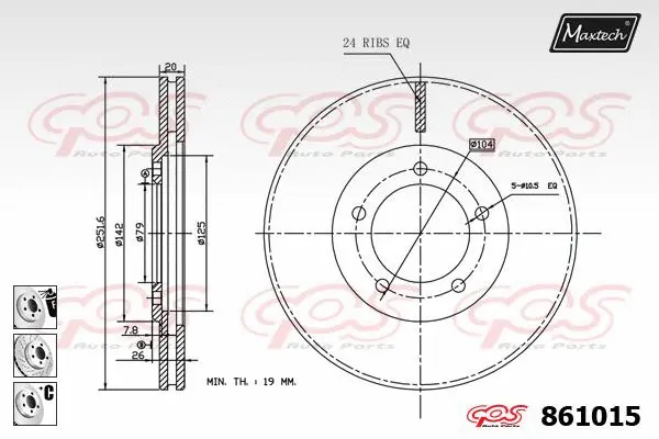 Brake Disc (853020)