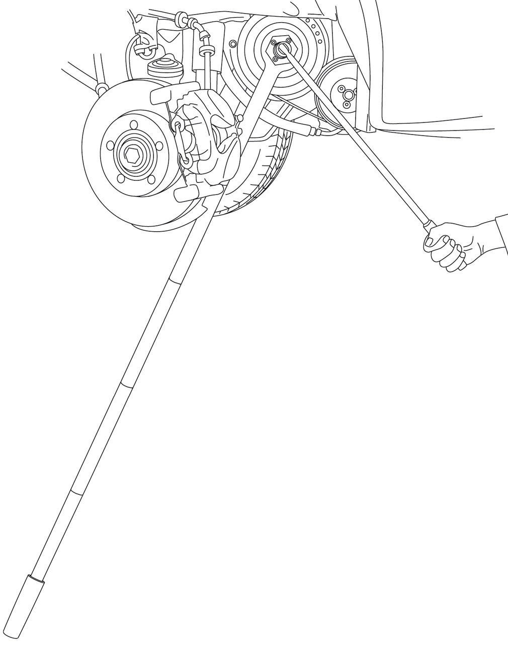 Holding Tool, belt pulley