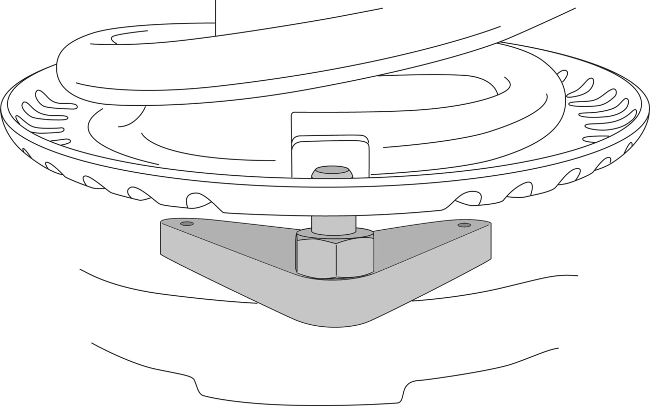 Expansion set, spring pre-tensioning tool