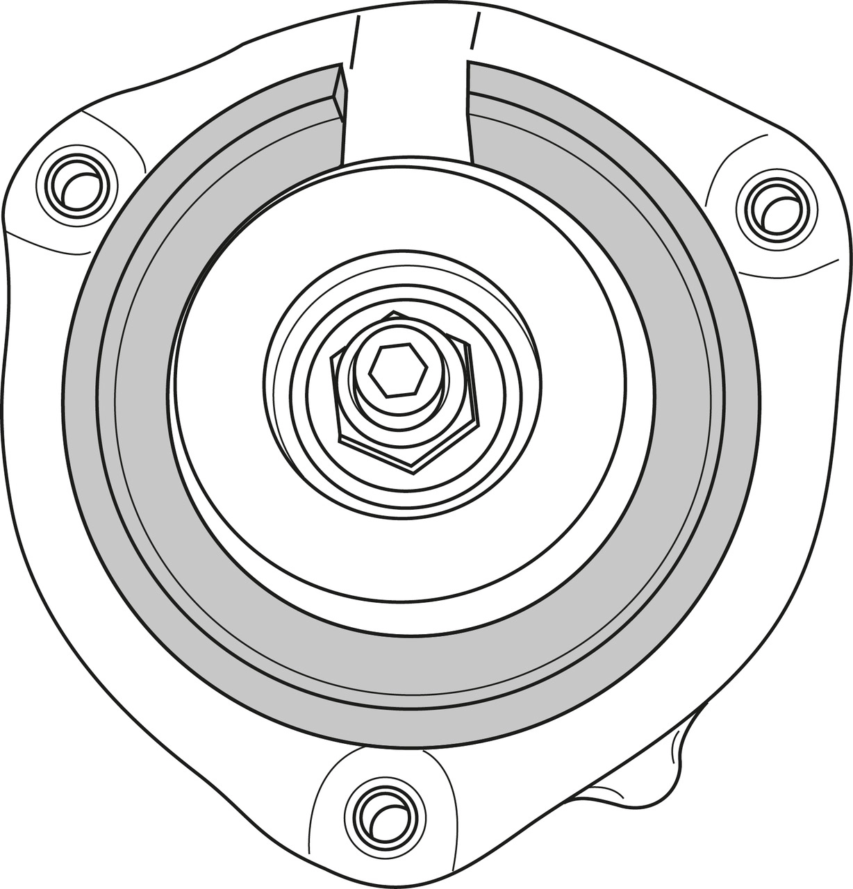 Expansion set, spring pre-tensioning tool
