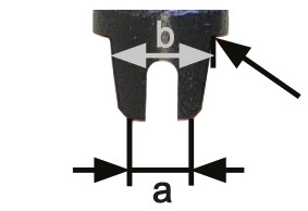 Spreader Insert, suspension strut