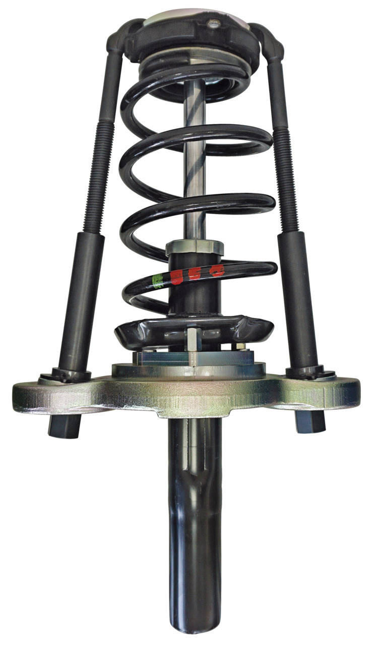 Expansion set, spring pre-tensioning tool