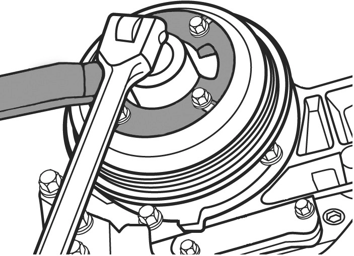 Holding Tool, belt pulley