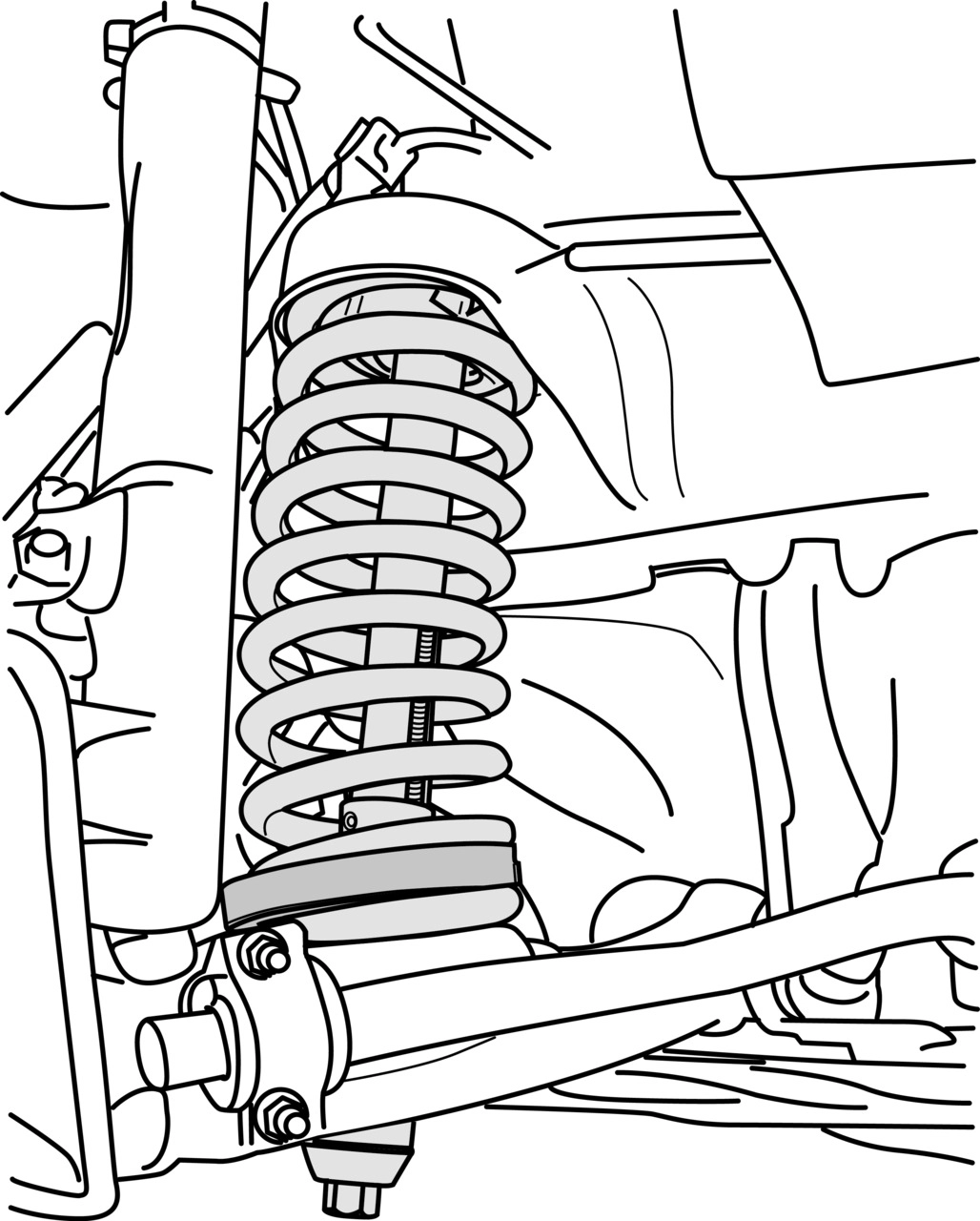 Spring Compressor, suspension spring