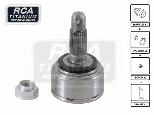 Joint Kit, drive shaft (RV01)