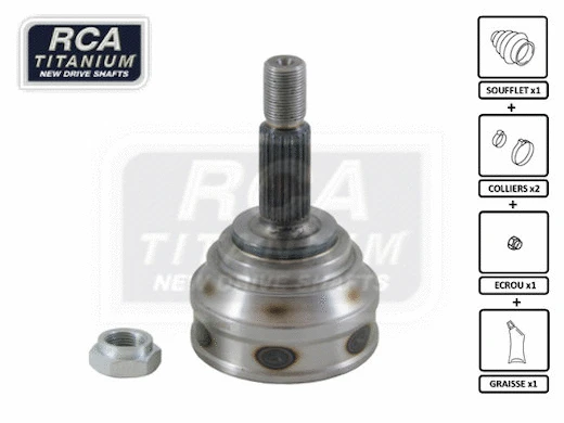 Joint Kit, drive shaft (VO81)