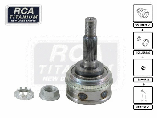 Joint Kit, drive shaft (TO08F2A)
