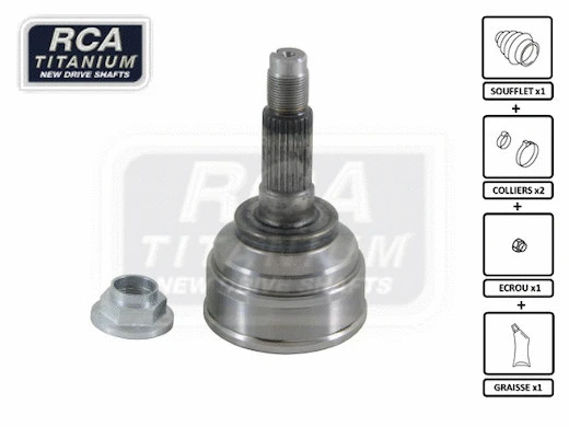 Joint Kit, drive shaft (MA14)
