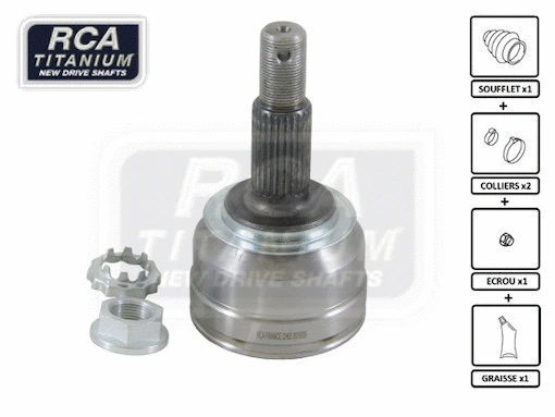 Joint Kit, drive shaft (CH03)